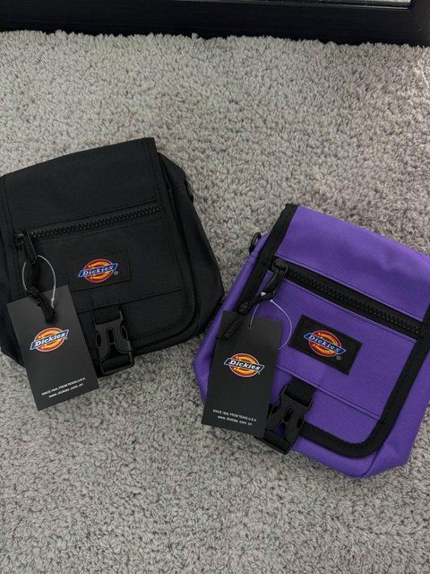 Мессенджер Dickies из нейлона черный Сумка через плече Дикис Cap-0139 фото