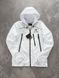 Чоловіча куртка Arcteryx на Gore-Tex біла Куртка демісезонна легка з капюшоном Хар-551 фото 1