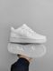 Мужские кроссовки Nike Air Force Low White белые Найк Аир Форс кожаные Скр-N084403-ТА (коп1) фото 4