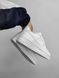 Мужские кроссовки Nike Air Force Low White белые Найк Аир Форс кожаные Скр-N084403-ТА (коп1) фото 2