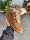Жіночі зимові кросівки UGG Lowmel Sneaker бежеві Las-1918 фото 3