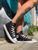 Женские кеды Converse All Star высокие черные текстиль Кроссовки Конверсы Arm-KN1 (коп2) фото