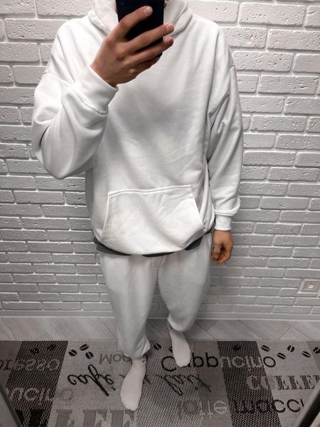 Мужской спортивный костюм оверсайз черный весенний oversize Smm-khs1 фото