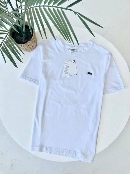Мужская футболка Lacoste черная Гла-197 фото