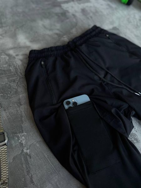Мужские спортивные шорты Adidas черные для тренировок Адидас Моло-GH701 фото