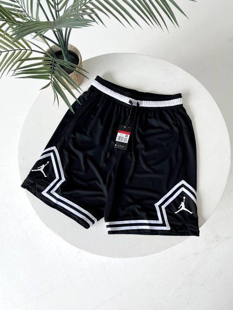 Мужские шорты Jordan Dry Fit черные Джордан Драй Фит Гла-114 фото