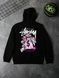 Мужское худи Stussy черное Кофта Стусси с капюшоном Ads-161 фото 1