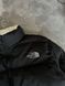 Мужская зимняя куртка The North Face без капюшона черная двухсторонняя Пуховик Зе Норд Фейс Моло-TNF100 фото 3