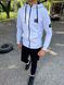 Мужской спортивный костюм Stone Island на молнии черный Комплект Стон Айленд Толстовка Штаны Univer-22 фото 8