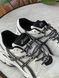 Чоловічі кросівки Asics Gel-Kahana 8 текстильні зі шкіряними вставками біло-чорні Асікс Гель Кахана Las-1025 фото 4