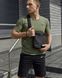 Мужской летний костюм Nike Футболка Шорты Барсетка хаки Комплект Найк Intr-1623311524 фото 9