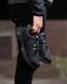 Мужские зимние кроссовки Asics Gel Kahana 8 Black Silver черные с белым Ассикс термо Pow-AS040 фото 5