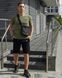Мужской летний костюм Nike Футболка Шорты Барсетка хаки Комплект Найк Intr-1623311524 фото 1