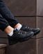 Мужские зимние кроссовки Asics Gel Kahana 8 Black Silver черные с белым Ассикс термо Pow-AS040 фото 7