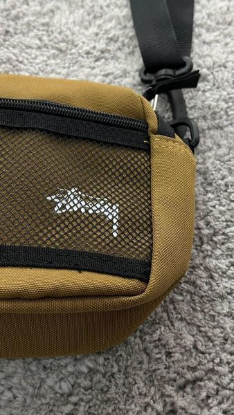 Месенджер Stussy коричневий Сумка через плече Стусі Cap-0005 фото