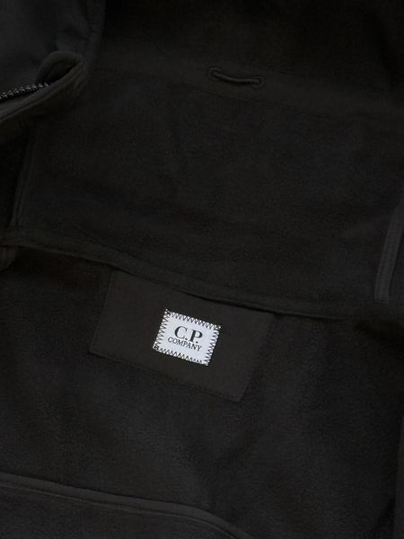 Чоловіча куртка C.P. Company Soft Shell з капюшоном чорна Вітровка Сі Пі Компані весняна осіння Slav-art1301 фото