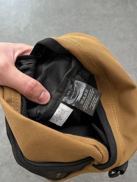 Месенджер Stussy коричневий Сумка через плече Стусі Cap-0005 фото