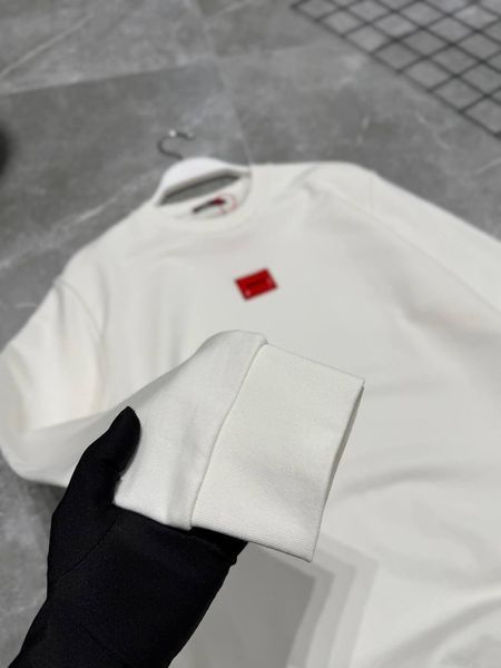 Чоловічий світшот Hugo Boss без капюшона білий Кофта Хьюго Босс весняна осіння Моло-780-16 фото