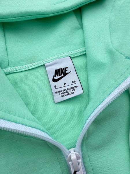 Чоловічий спортивний костюм Nike 7в1 м'ятний з лампасами Комплект Найк Костюм Футболка Шорти Кепка Шкарпетки Хар-639 фото
