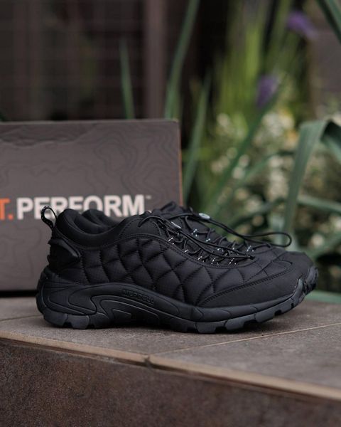 Чоловічі термо кросівки Merrell Ice Cap Moc II чорні Pow-MR023 (коп1) фото