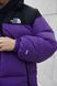 Чоловіча зимова куртка The North Face оверсайз фіолетова Пуховик Зе Норд Фейс Armo-TN3 2 фото 9