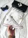 Жіночі кеди Converse All Star високі білі текстиль Кросівки Конверси Arm-KN_99037 фото 1