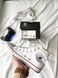 Жіночі кеди Converse All Star високі білі текстиль Кросівки Конверси Arm-KN_99037 фото 5