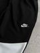 Чоловічий спортивний оверсайз костюм Nike Big Swoosh чорний Комплект Найк Біг Свуш Худі Штани Хар-586 фото 7