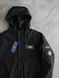 Мужская ветровка Stone Island x Dior с патчем черная Куртка Стон Айленд x Диор с капюшоном весенняя Хар-583 фото 5