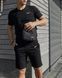 Мужской летний костюм Nike Футболка Шорты Барсетка черный комплект Найк Intr-1586983898 фото 5
