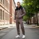 Чоловічий зимовий спортивний костюм The North Face бежевий флісовий Комплект Зе Норт Фейс плюшевий Will-Т0098 фото 1
