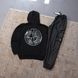Мужской спортивный костюм Stone Island черный с капюшоном Комплект Худи Штаны плащевка Стон Айленд Ads-406 фото 1