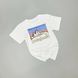 Мужская футболка Patagonia белая Патагония хлопковая Will-PA0014 фото 1