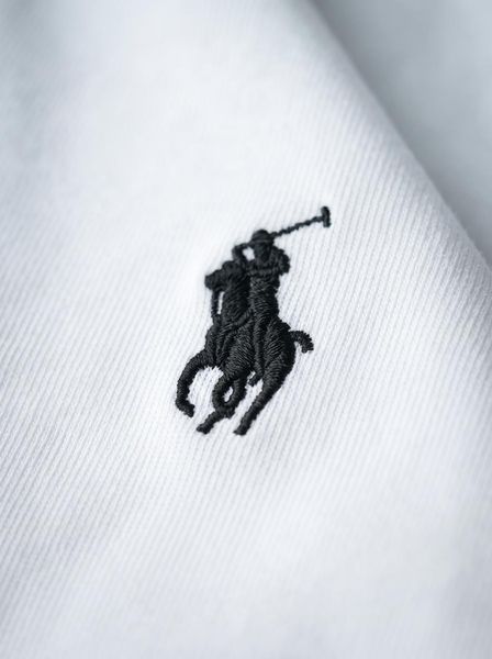 Чоловіча футболка Polo чорна Ads-705 (коп1) фото