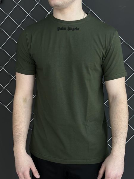 Чоловіча футболка Palm Angels чорна Теніска Палм Ангелс Intr-9838746997\Мой-139 фото