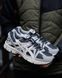 Мужские зимние кроссовки Asics Gel Kahana 8 Gore-Tex White Blue белые с синим Ассикс термо Pow-AS043 фото 4