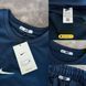 Мужской летний костюм Nike Футболка Шорты синий комплект Найк моло-34-305 фото 6