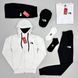 Мужской спортивный костюм The North Face 7в1 черный Комплект ТНФ Кофта Штаны Футболка Шорты Кепка Хар-156 фото 3
