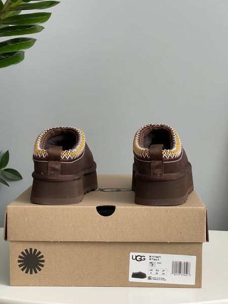 Жіночі зимові черевики UGG Tazz II коричневі Las-1422 фото