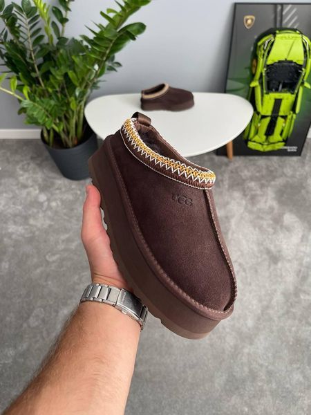 Жіночі зимові черевики UGG Tazz II коричневі Las-1422 фото