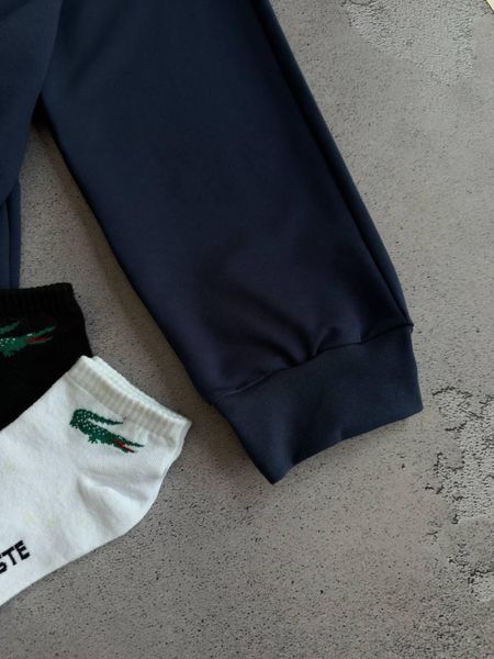 Чоловічий спортивний костюм Lacoste синій Хар-1020 фото