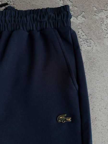 Чоловічий спортивний костюм Lacoste синій Хар-1020 фото