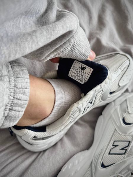 Жіночі кросівки New Balance 530 у сітку білі із сірим Нью Беланс Arm-N_B4999 фото