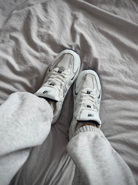 Жіночі кросівки New Balance 530 у сітку білі із сірим Нью Беланс Arm-N_B4999 фото