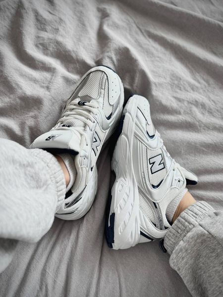 Жіночі кросівки New Balance 530 у сітку білі із сірим Нью Беланс Arm-N_B4999 фото