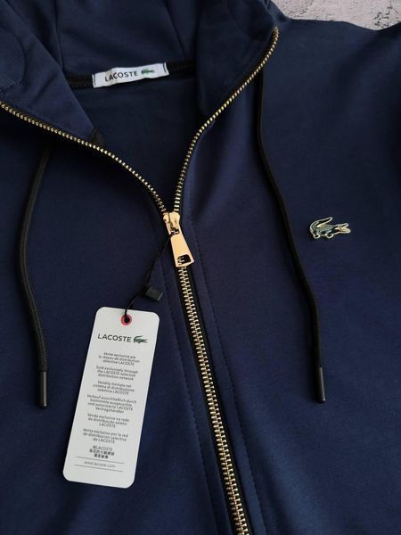 Чоловічий спортивний костюм Lacoste синій Хар-1020 фото