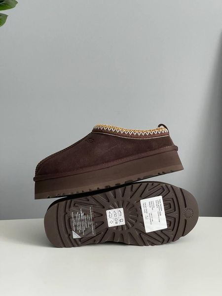 Жіночі зимові черевики UGG Tazz II коричневі Las-1422 фото