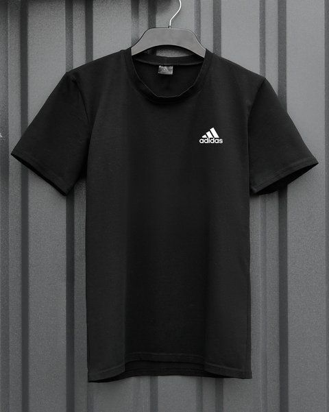 Мужская футболка Adidas черная Тенниска Адидас Intr-8732188093 фото
