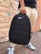 Рюкзак Nike черный Портфель Найк городской с кожаным дном Intr-1590493944 фото 1