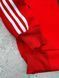 Мужской зимний спортивный костюм Adidas красный Комплект Адидас на молнии Хар-304 фото 4